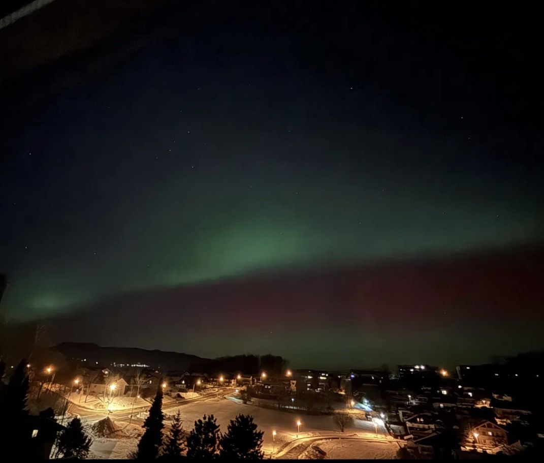 Polarlichter über Zwiesel